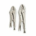 Apex Tool Group Locking Plier Set 2Pc CLP2SETN-08